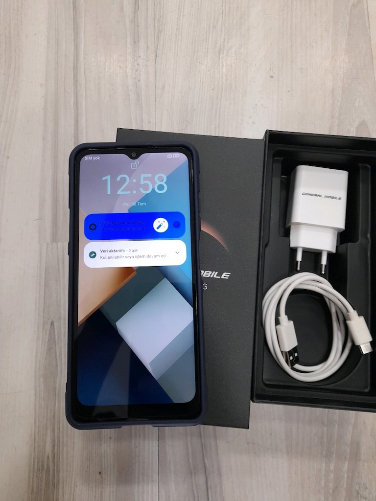 GENERAL MOBİLE GM PHOENİX 5G GARANTİLİ YENİ ALINDI - 6