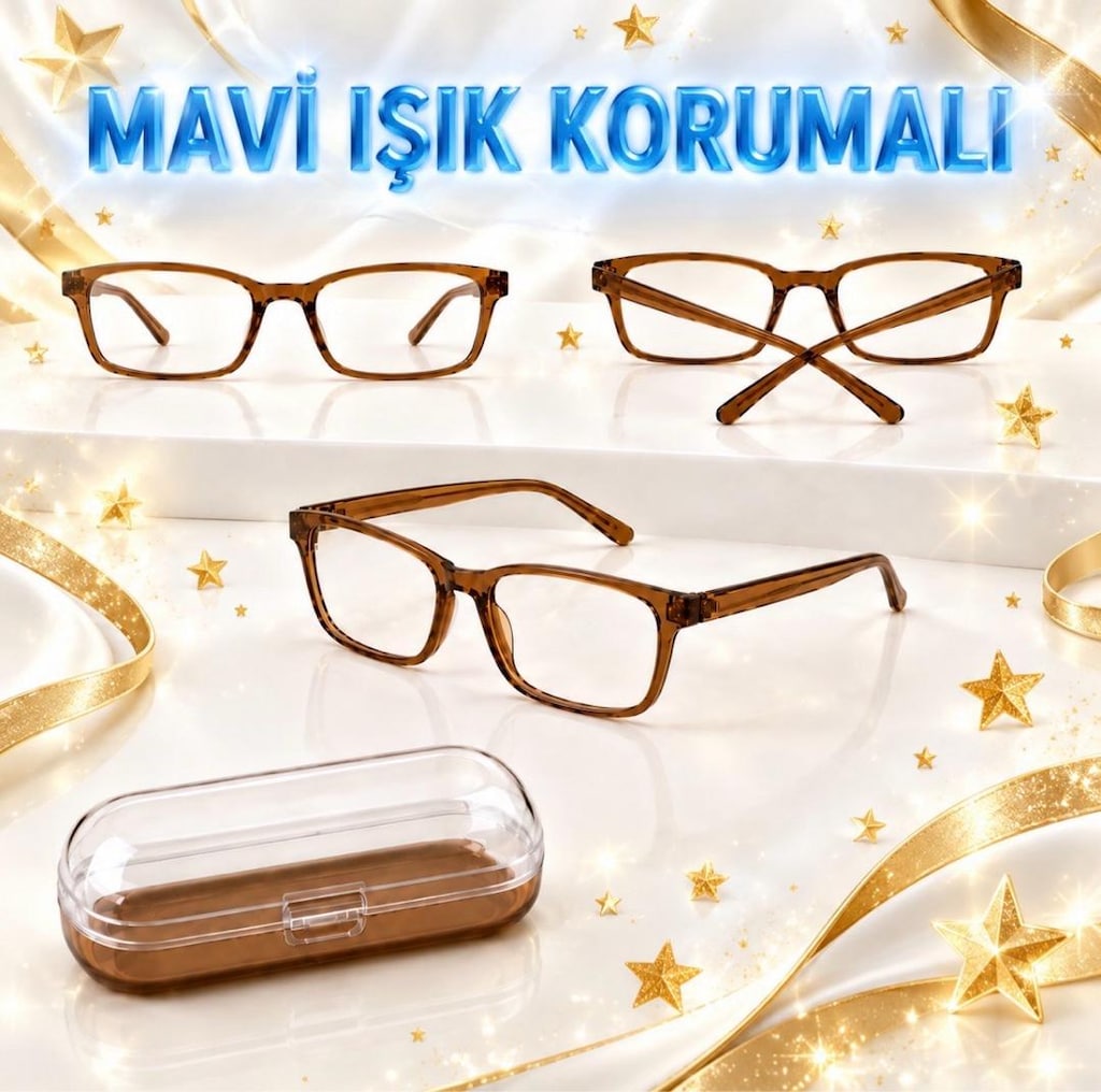 Esnek Hafif Erkek Kadın Okuma Gözlüğü - 5