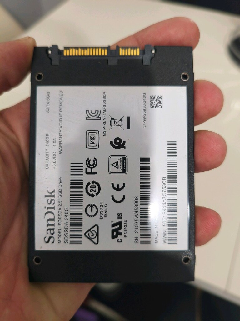 Sandisk SSD 240gb - 2