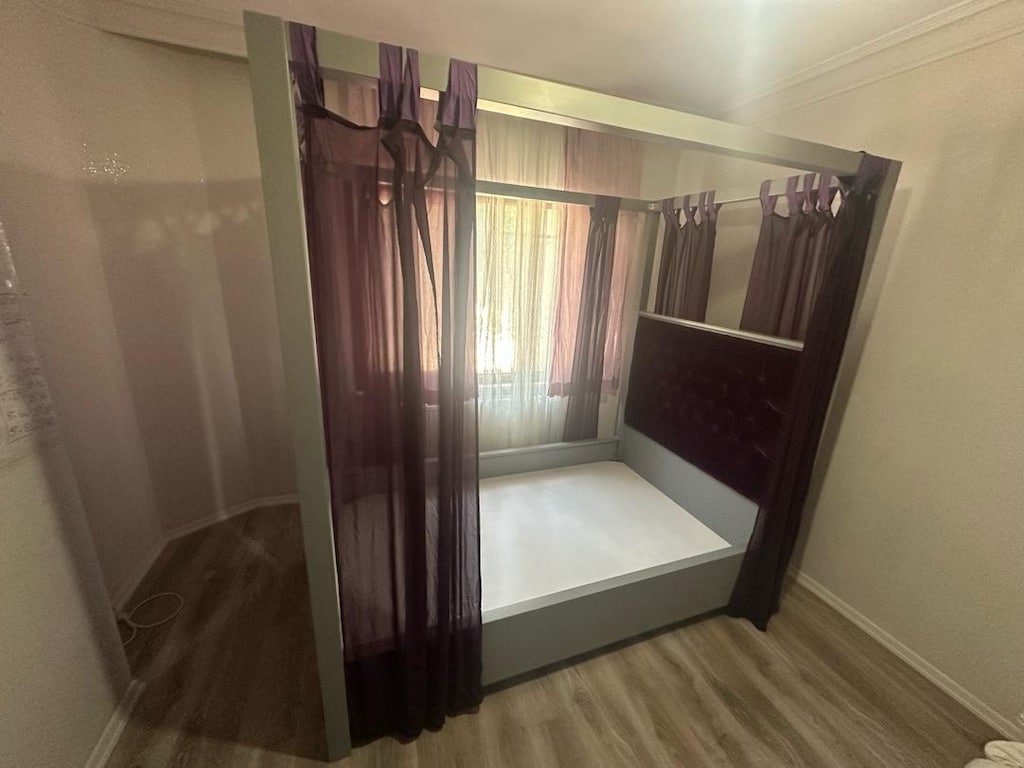 modern perdeli karyola - 6
