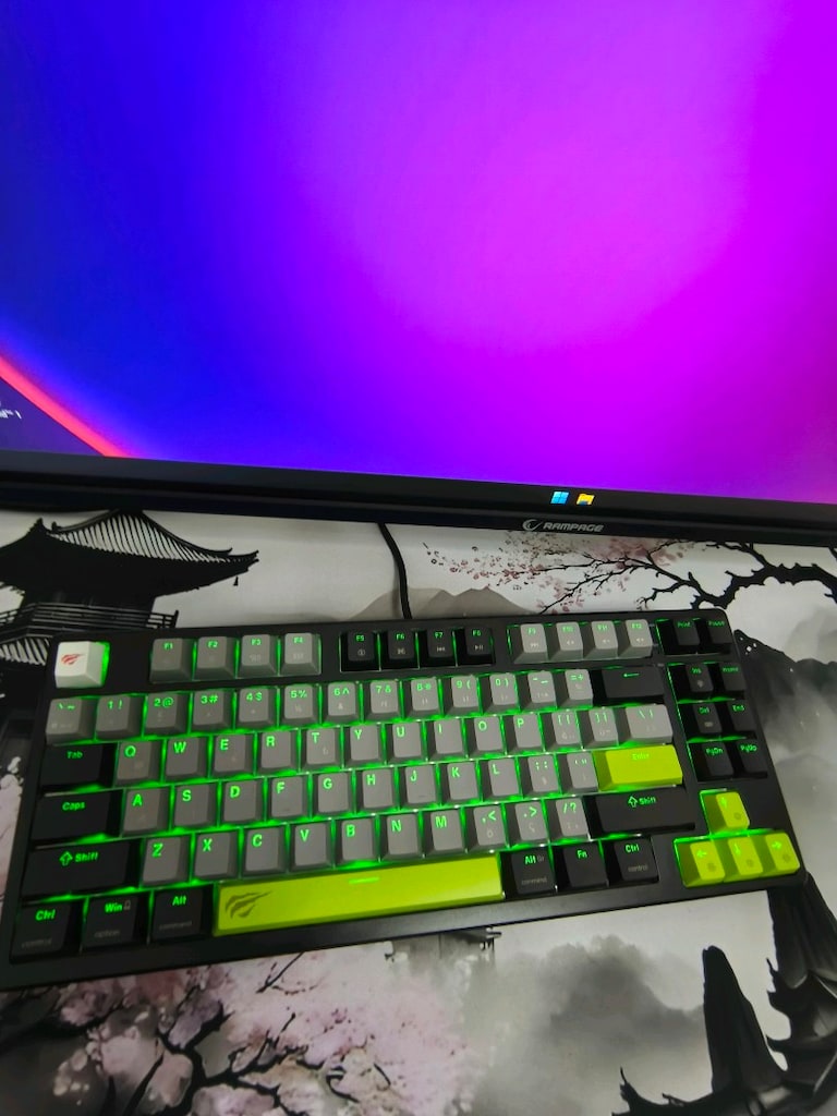 CANAVAR FULL SETUP / RYZEN 7500F + RTX 5060 / 400Hz MONİTÖR + ÇİFT EKR - 6