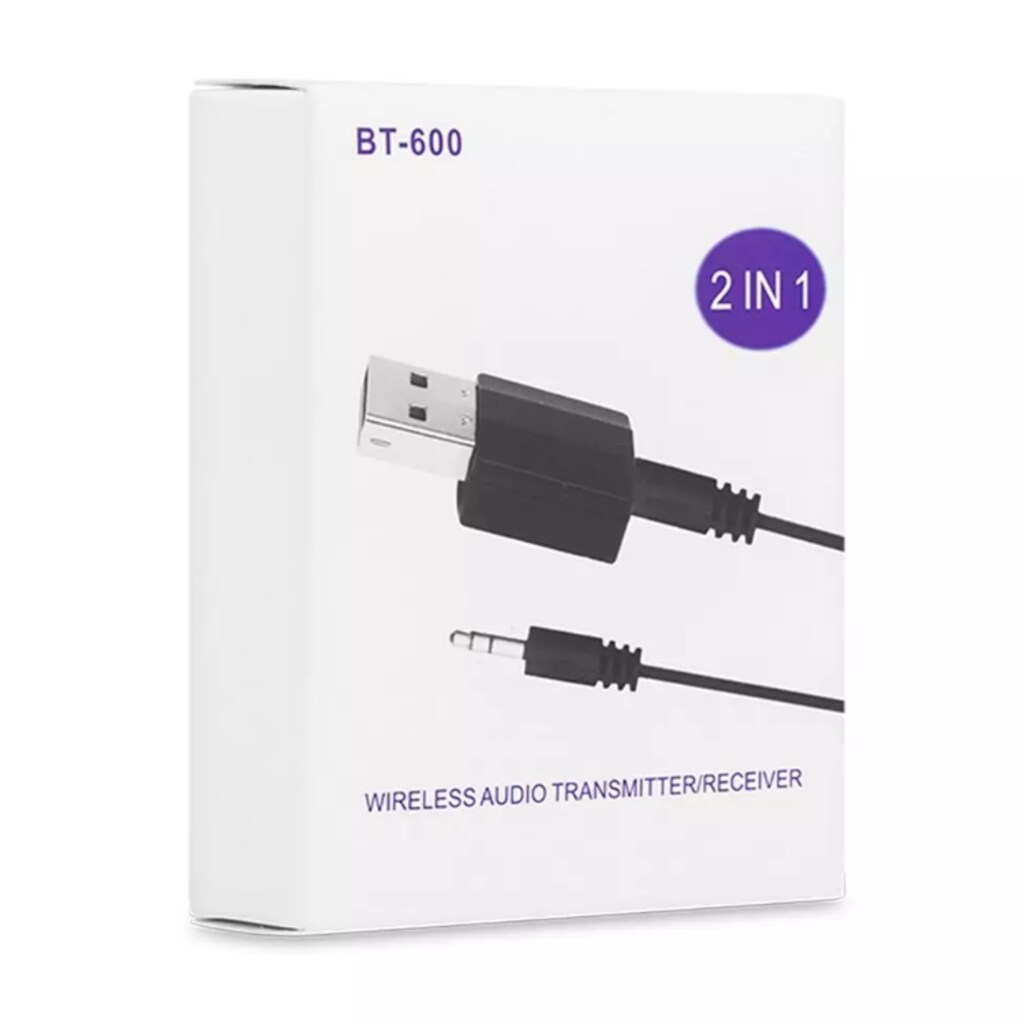 BT600 Wireless Bluetooth 5.0 Audio Araç Ses Transmitter Receiver - 3