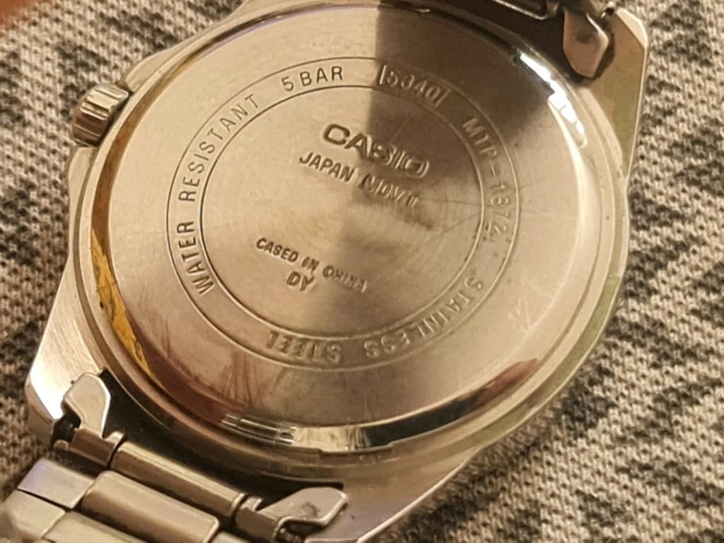 Orjinal casio komple çelik Açıklamayı okuyunuz - 2
