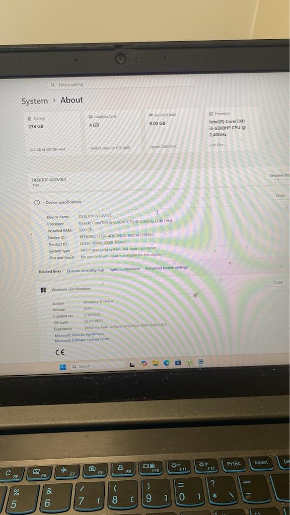 lenovo ideapad l340 geforce gtx intel core i5 - 4
