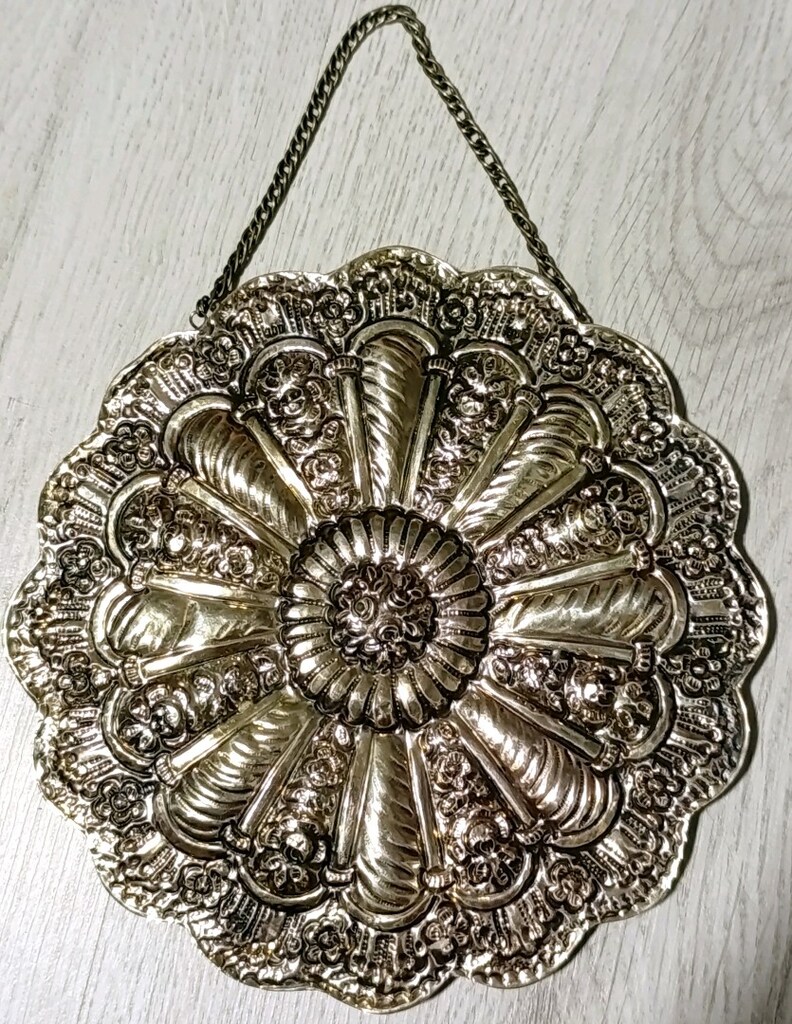 900 Ayar 18 cm zinciri gümüş Duvar, küstüm, Gelin aynası - 4