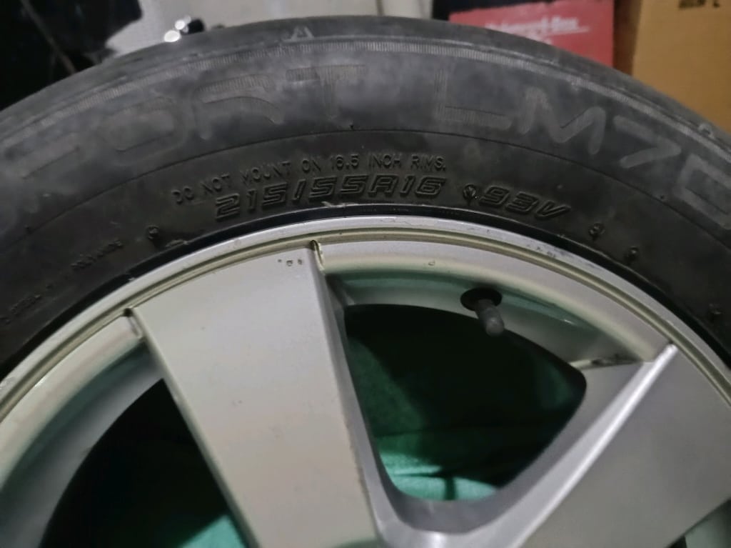 215-55R16 5*105 jant lastik takimi - 2