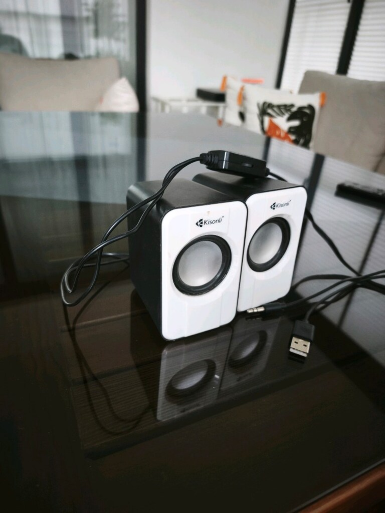 USB şarjlı hoparlör çiftli - 4