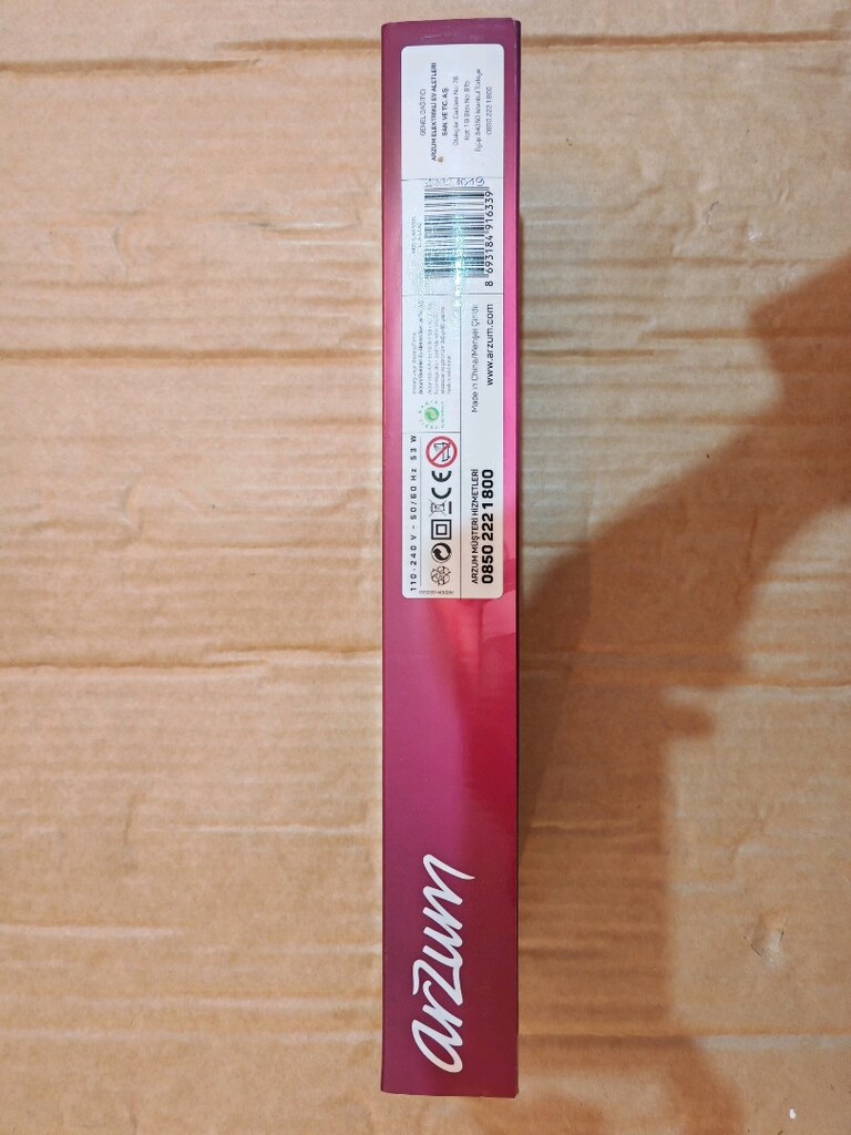 Arzum ar5104 hypnose saç maşası. sıfır - 3