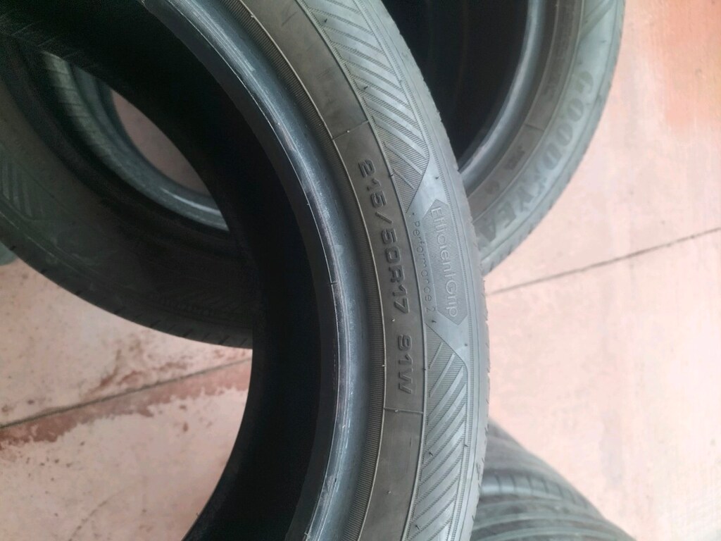 4 adet çıkma lastikler 215/50r17 sıfır gibi lastikler - 5