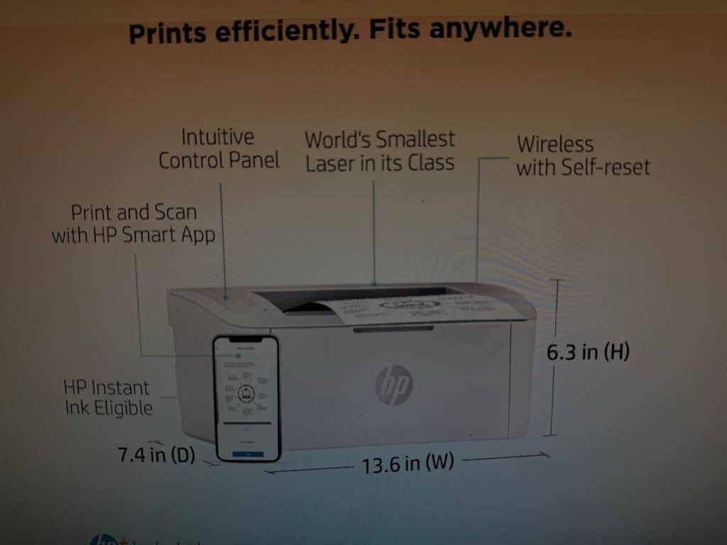 HP Laserjet M110w lazer, SIFIR - 7
