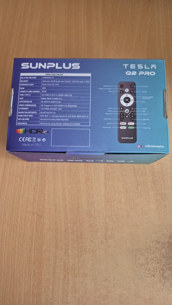 Sunplus Tesla Q2 Pro Android TV Box - 3