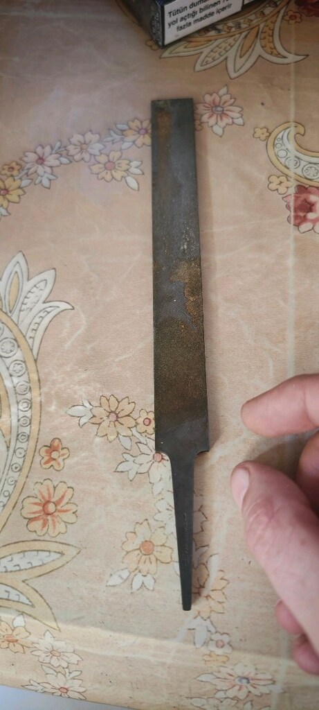 Metal Ege Alman 20.5 Cm Boy 2 Cm En Lama - 3