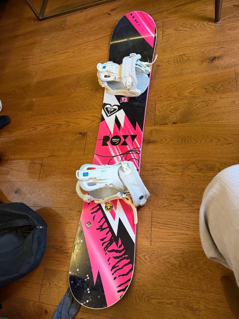 Roxy Sugar Banana 147 cm Snowboard Seti + ThirtyTwo Bot - 3