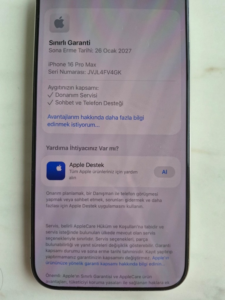 iphone 16 promax 256 gb tr cihazı - 5