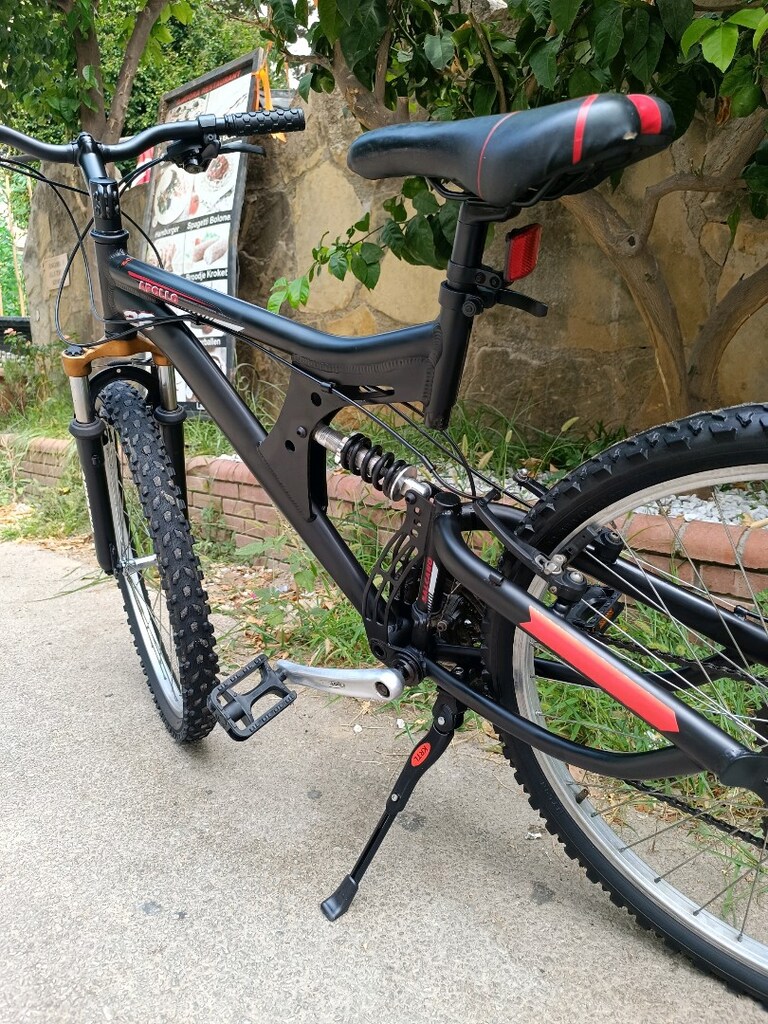 Teker 26. Aluminyum. Shimano 21 hız. 2 amortisör. Sorunsuz ve temiz. - 7