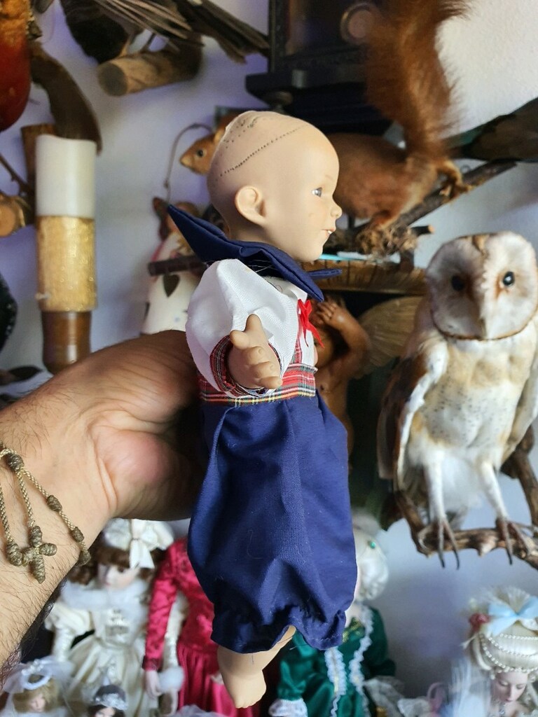 mimik karakter oyuncak bebek - 5