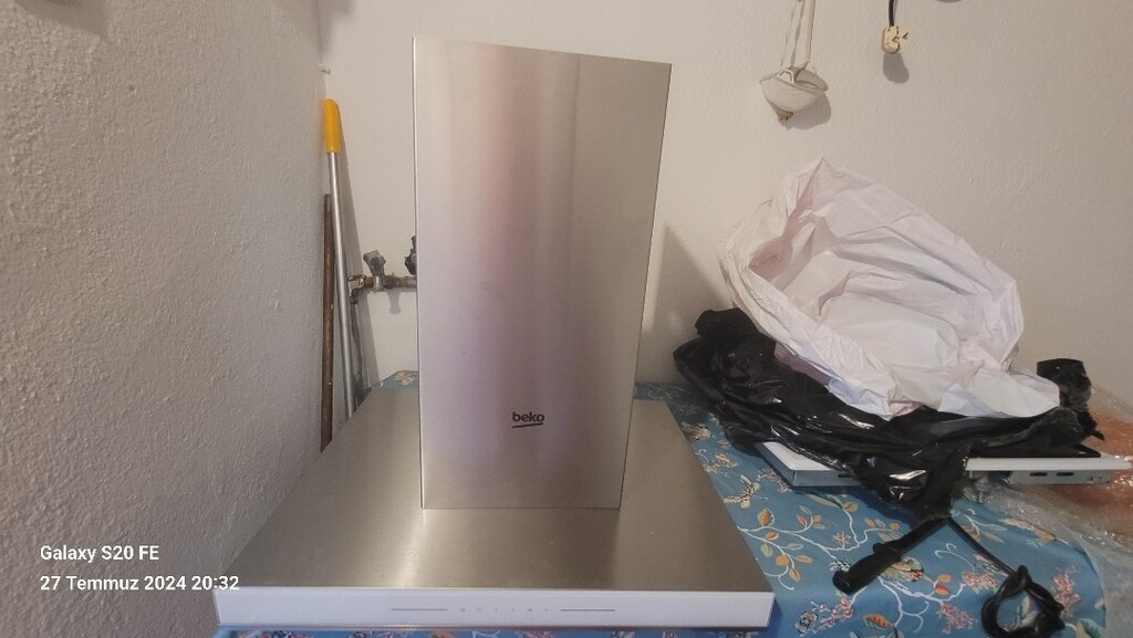 BEKO MARKA Sıfır Davlumbaz duvar tipi garantili urundur - 10