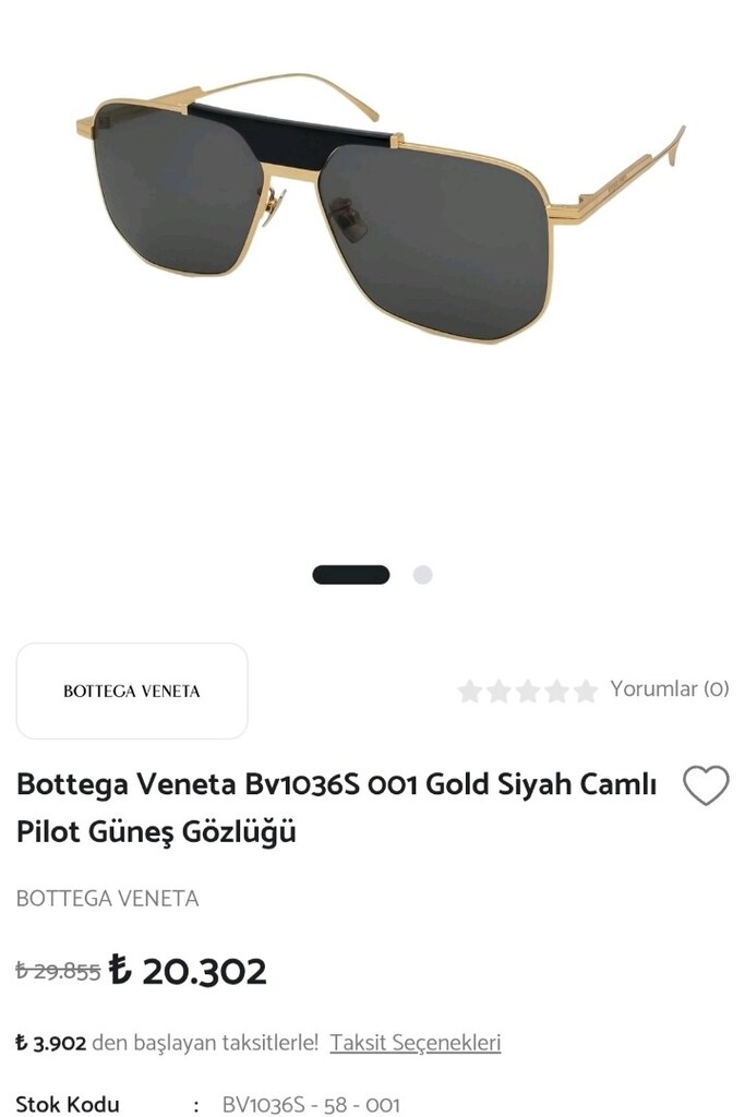 Bottega Veneta Güneş Gözlüğü - 13