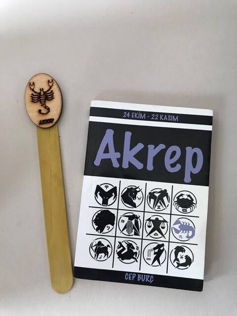 Akrep Burcu Kitap Ayracı, Burç Kitabı