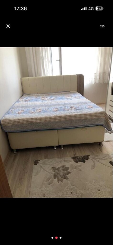 160*200 çift kişilik yatak baza başlık 3 lü set - 3