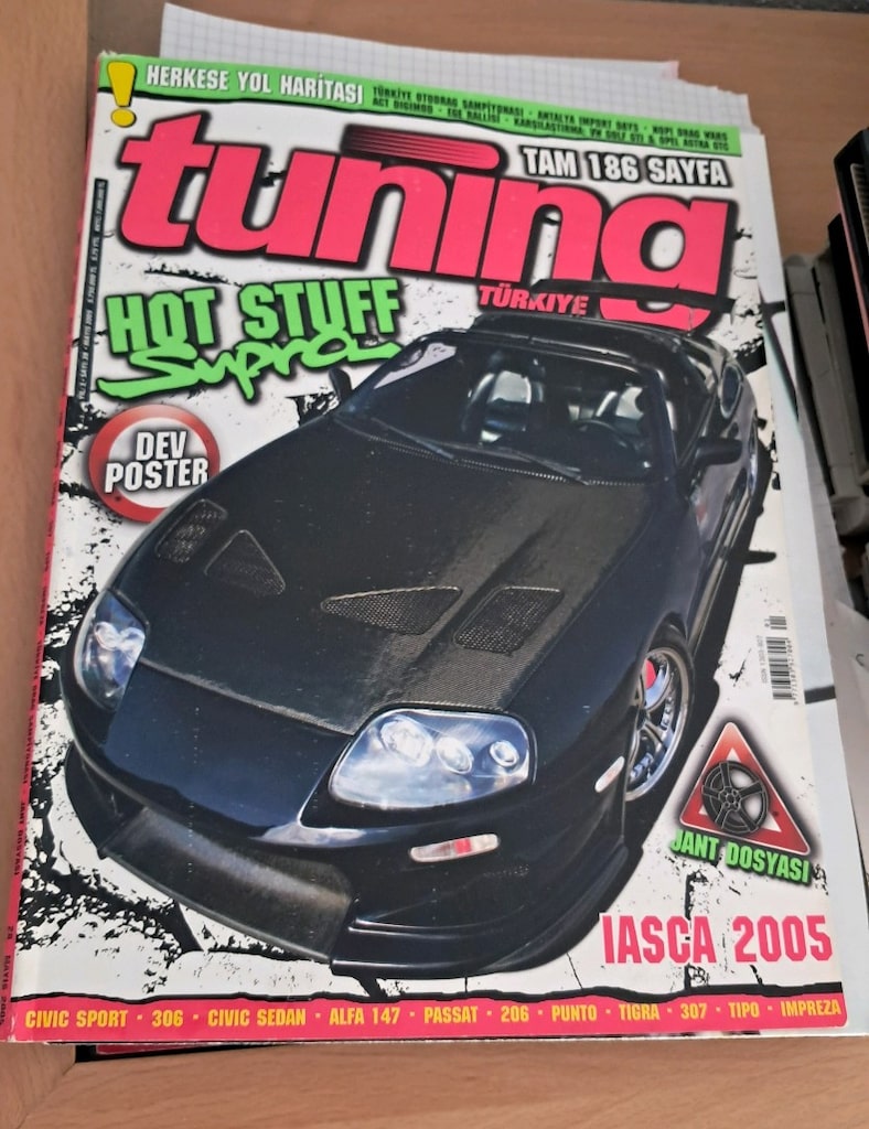 Tuning Türkiye - TR Tuning - Max tuning posterli dergiler - 4
