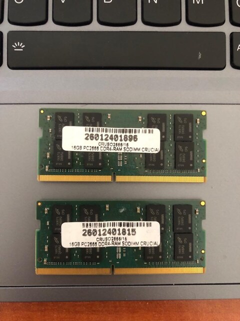 Crucial 16x2 DDR4 Laptop Ram