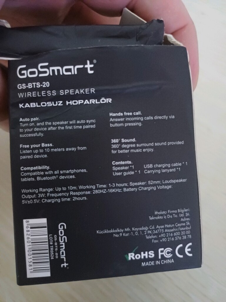bluetooth hoparlör - 9