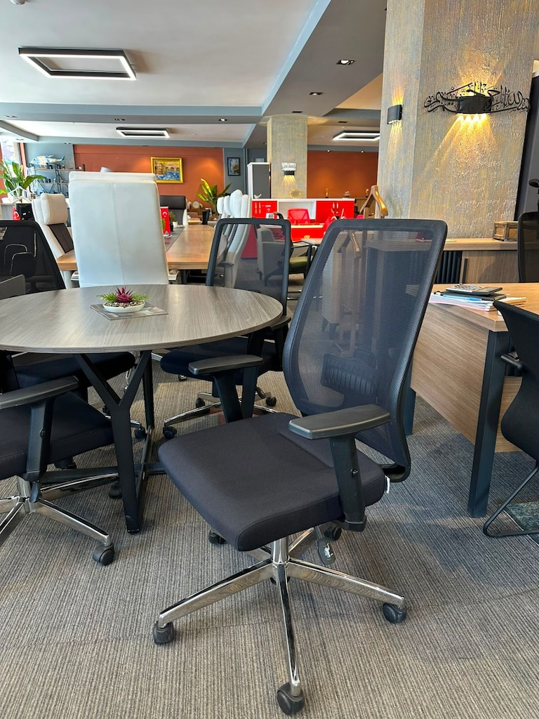 KLAS OFİS ÜSKÜDAR ÇAP 120 cm BÜROTIME TOPLANTI SETİ 2. EL - 2