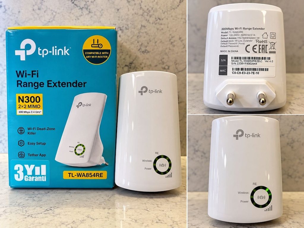 TP-Link Wi-Fi Sinyal Güçlendirici – Kutulu - 4