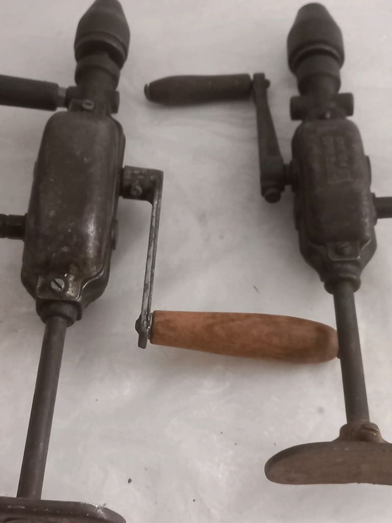 eski manuel matkaplar, hepside çalışır durumdalar. - 3