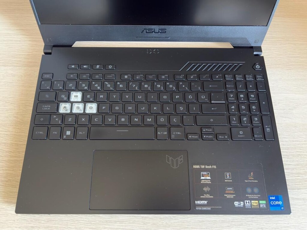 ASUS TUF DASH F15 OYUN BİLGİSAYARI - 6