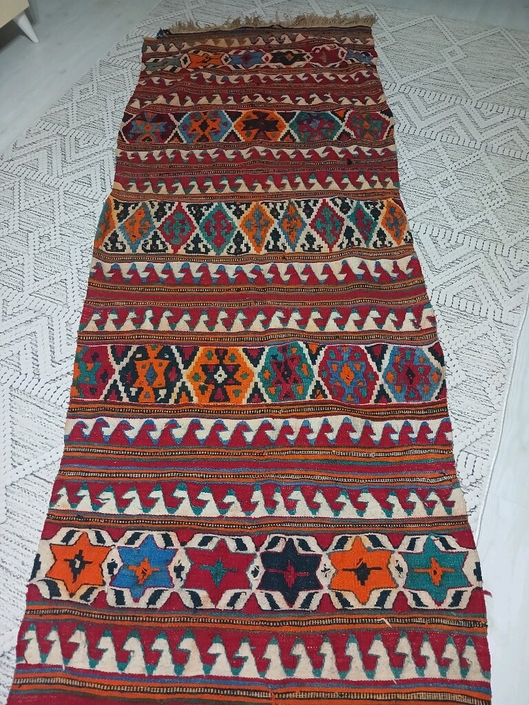 Antika yün halı ve kilimler - 8