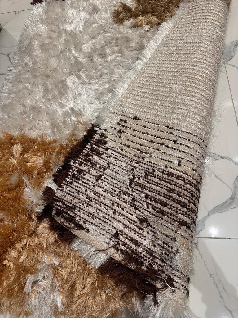 Yumuşak Dokulu Shaggy Halı – 180×120 cm – Çok Temiz - 5