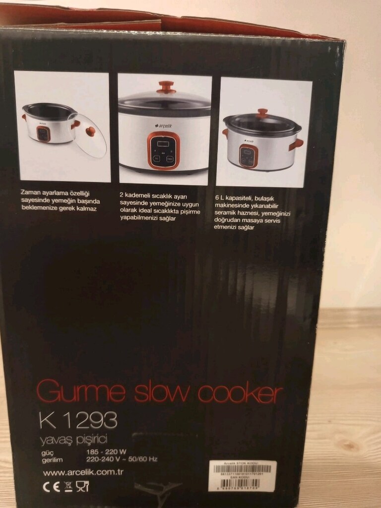 Arçelik slow cooker