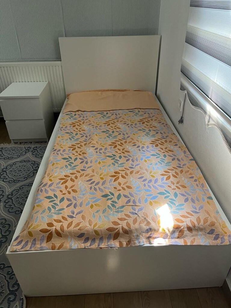 acill satılık- ikea tek kişilik karyola+ yatak - 4