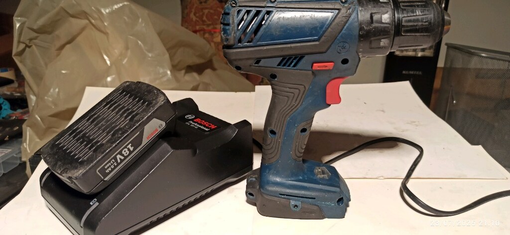 ORİJİNAL BOSCH 18 VOLT ŞARJLI MATKAP - 7