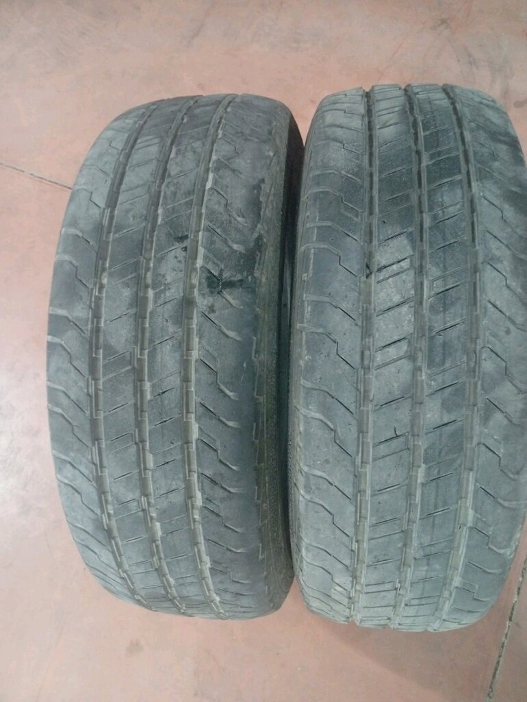 2 adet çıkma 195/60R 16 C sıfır gibi lastikler - 7