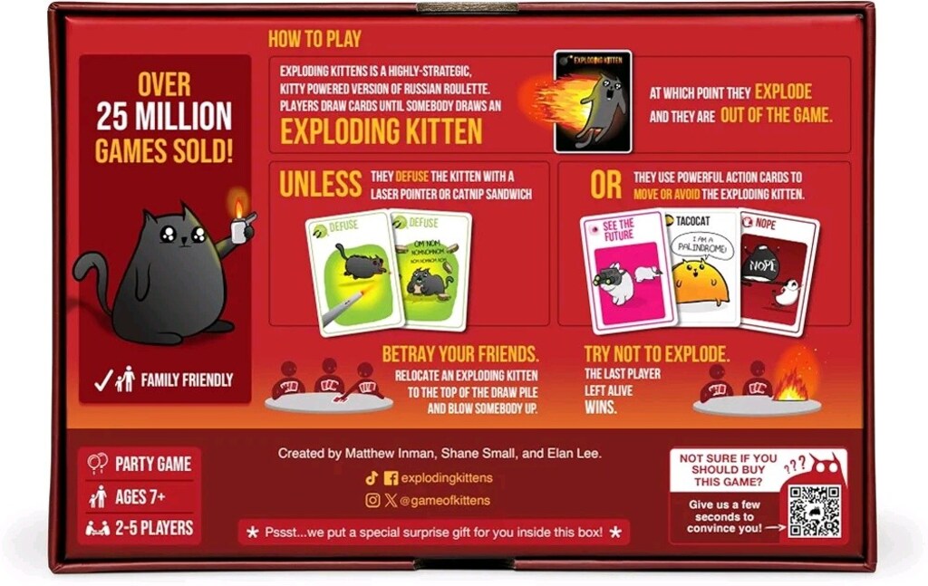 Exploding Kittens Kart Oyunu- Orijinal Sürüm - 3