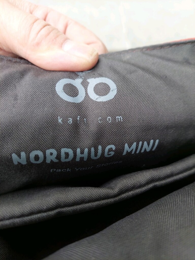 Kaft Nordhug sırt çantası. Nostaljik bir üründür. Temiz. - 18