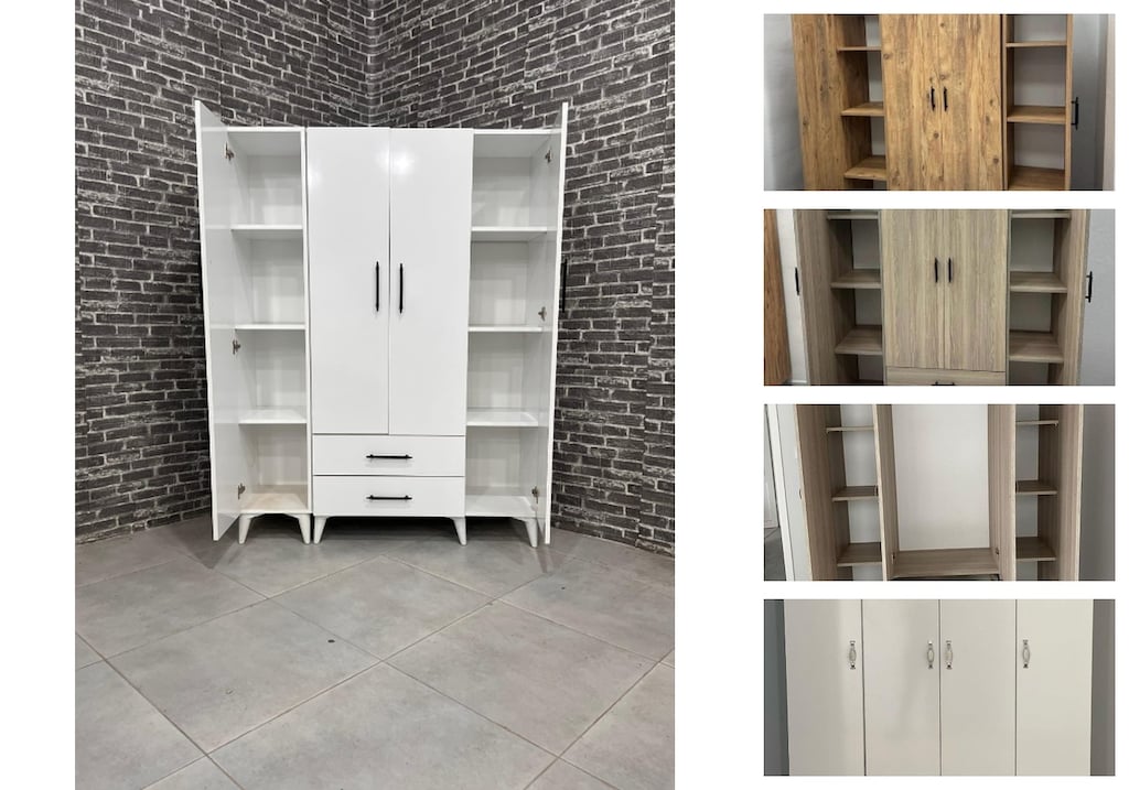 4 kapaklı elbise dolabı zralbaujxq - 3