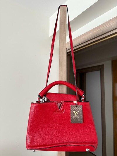 LOUIS VUITTON Kırmızı Deri Çanta Sıfır
