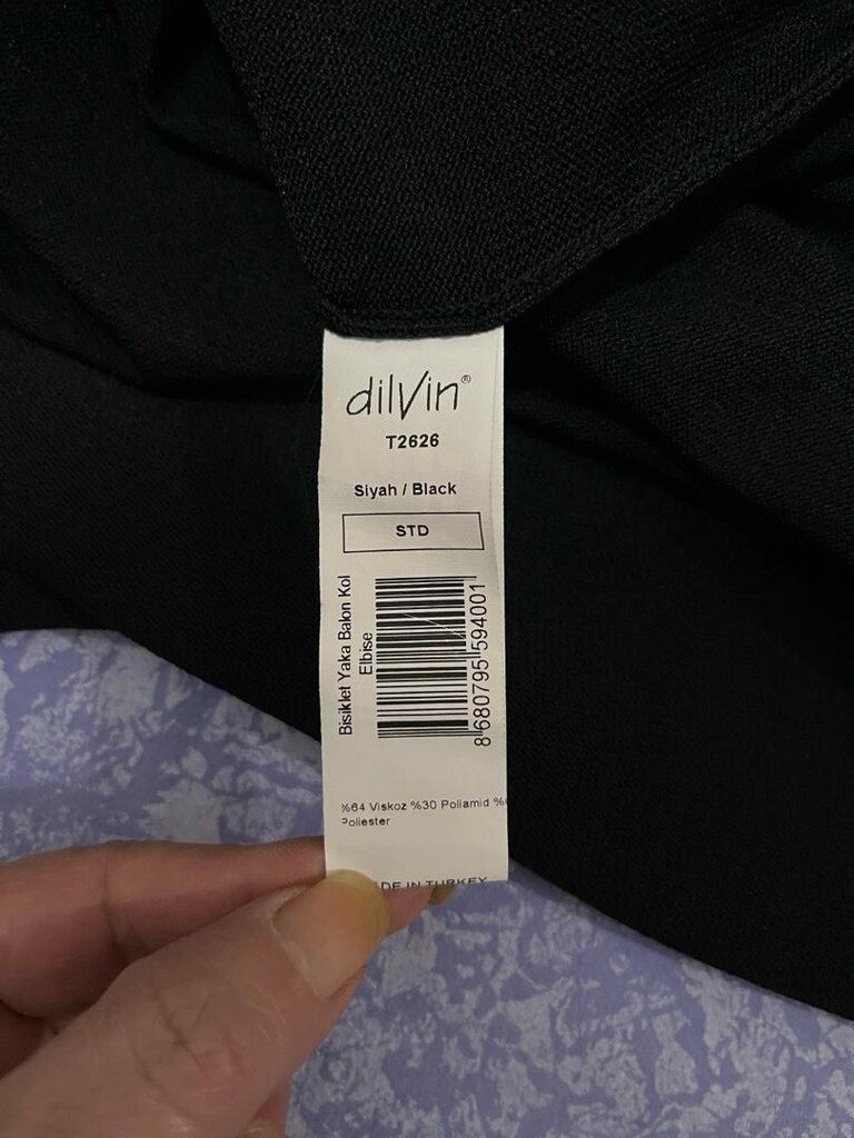 Dilvin Triko Elbise - 7