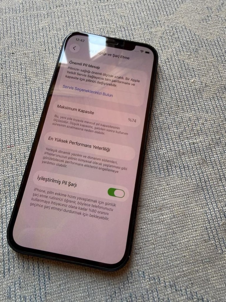 Apple iPhone 12 128 GB YURT İÇİ CİHAZ FATURASI VAR GARANTİ S - 3