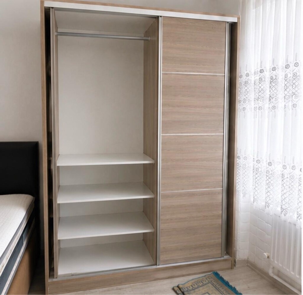 Aynalı Sürgülü Gardrop - 2