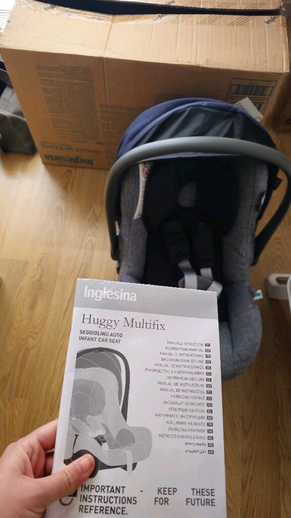 Inglesina huggy ana kucağı ve oto koltugu - 2