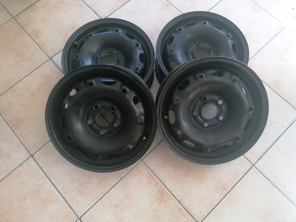 5 BİJON 14 JANT ORJİNAL POLO TENEKE JANT TAKIMI - 3