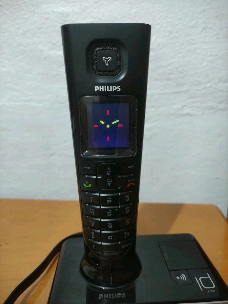 TELSİZ TELEFON PHİLİPS ID-347 MODELİ ( PİLSİZ ) SATILIK - 3