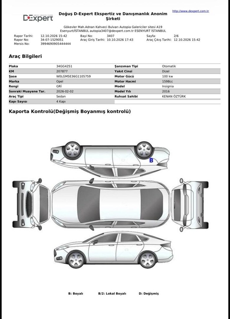 TEMİZ OPEL İNSİGNİA 2016 MODEL UYGUN FİYAT - 15