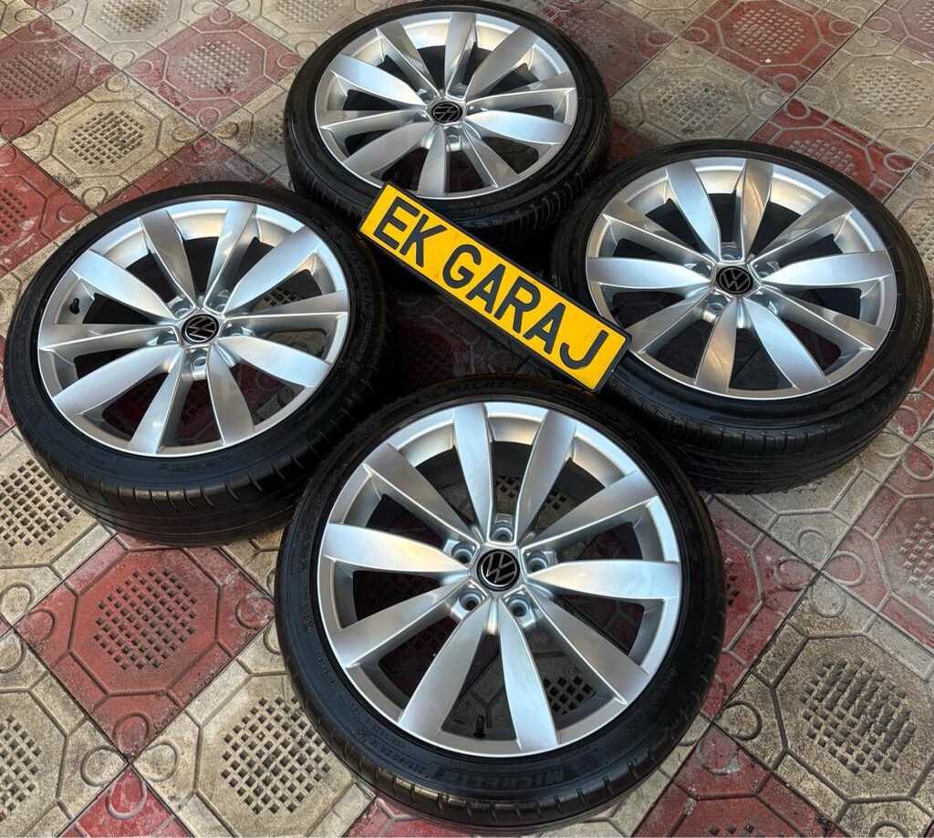 18 inç 5*112 sıfır lugano jant lastik - 4