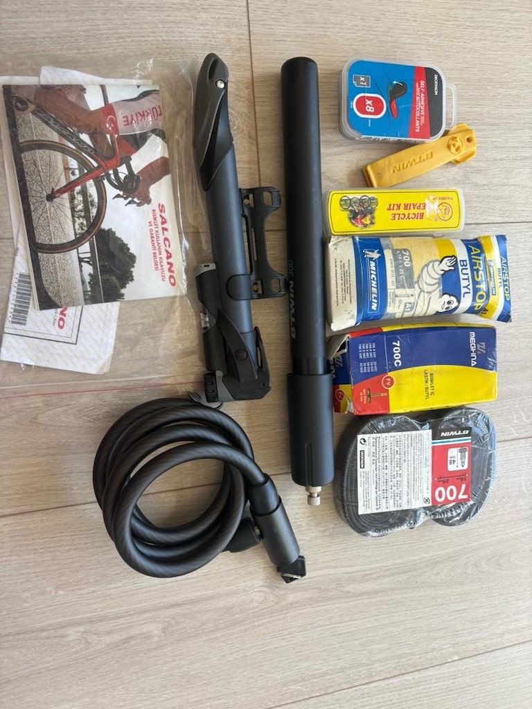 Salcano XRS060 Yarış Bisikleti, Kask,Taşıma Askısı, Kilit, Pompa - 8